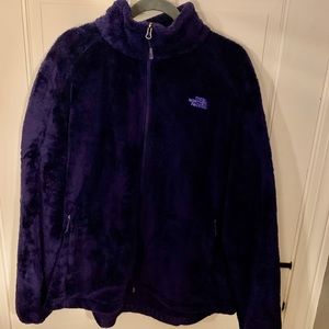 North Face furry jacket